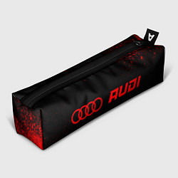 Пенал для ручек Audi - red gradient по-горизонтали, цвет: 3D-принт
