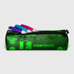 Пенал для ручек Fortnite - green gradient по-горизонтали, цвет: 3D-принт — фото 2
