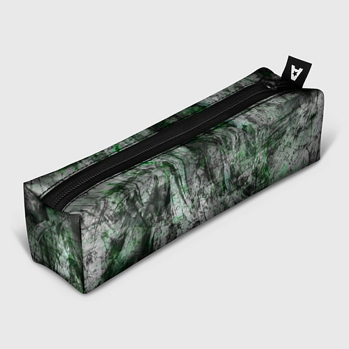 Пенал Абстракция - grey emerald rock / 3D-принт – фото 1