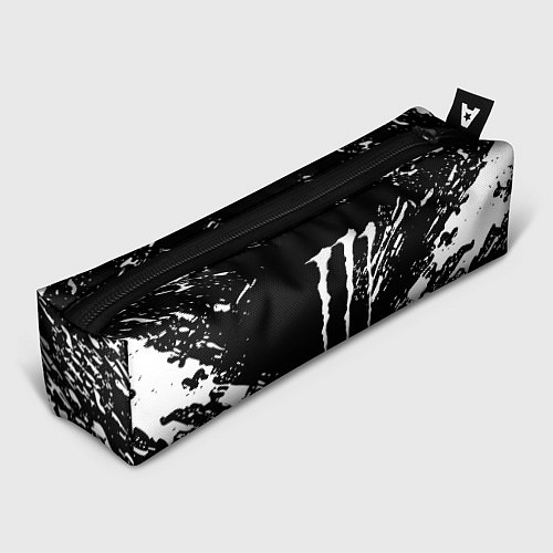 Пенал Monster energy white splash / 3D-принт – фото 1