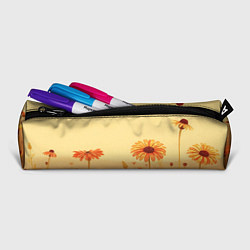Пенал для ручек Цветы на закате, цвет: 3D-принт — фото 2