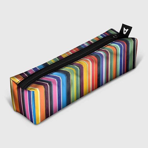 Пенал Разноцветная полоска / 3D-принт – фото 1