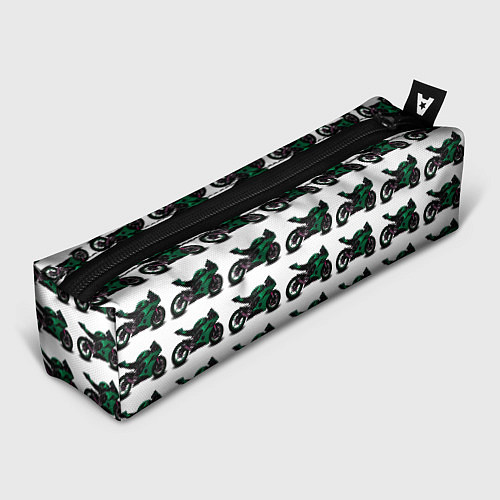Пенал Motorbike dark green / 3D-принт – фото 1
