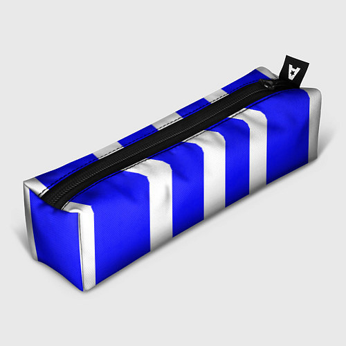 Пенал Color white blue line / 3D-принт – фото 1
