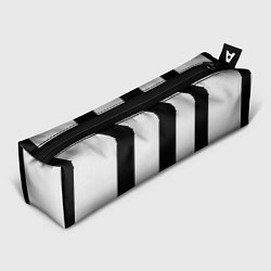 Пенал для ручек Color black light gray line, цвет: 3D-принт