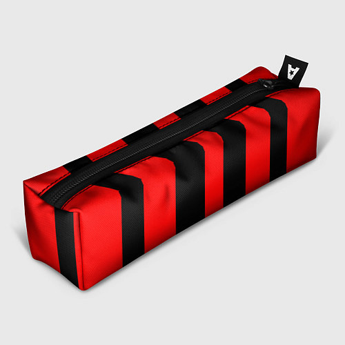 Пенал Color black red lines / 3D-принт – фото 1