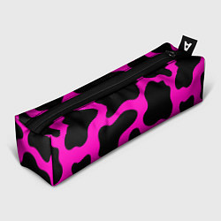 Пенал для ручек Розовая коровья расцветка, цвет: 3D-принт
