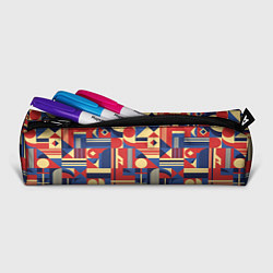 Пенал для ручек Геометрический карнавал, цвет: 3D-принт — фото 2