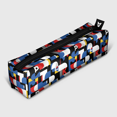 Пенал Геометрия букв / 3D-принт – фото 1