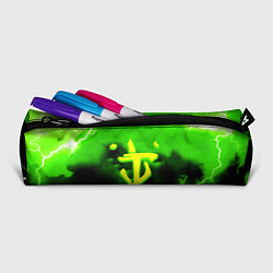 Пенал для ручек Doom шторм кислотное лого, цвет: 3D-принт — фото 2