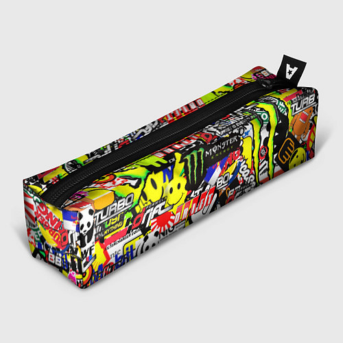 Пенал Monster energy брендовый стиль / 3D-принт – фото 1