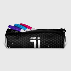 Пенал для ручек Juventus соты огонь, цвет: 3D-принт — фото 2