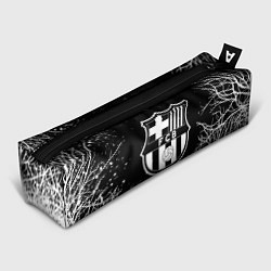 Пенал для ручек Barcelona деревья белые ночь, цвет: 3D-принт