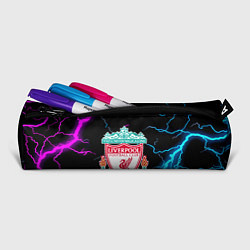 Пенал для ручек Liverpool neon storm, цвет: 3D-принт — фото 2