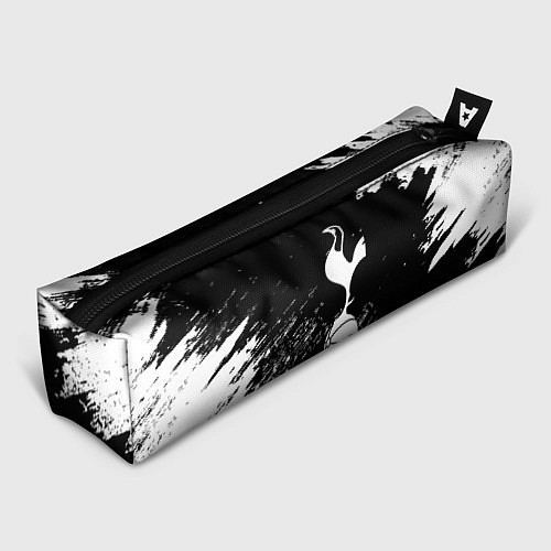 Пенал Тоттенхэм белые брызги красок / 3D-принт – фото 1