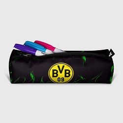 Пенал для ручек Borussia зелёный огонь, цвет: 3D-принт — фото 2