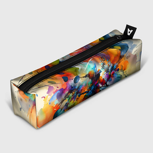 Пенал Ninja - watercolor impressionism / 3D-принт – фото 1