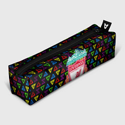 Пенал для ручек Liverpool pattern neon, цвет: 3D-принт