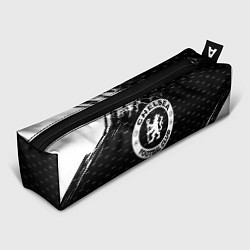 Пенал для ручек Chelsea штрихи красок текстура, цвет: 3D-принт