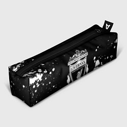 Пенал для ручек Liverpool белые текстура краски, цвет: 3D-принт