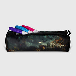 Пенал для ручек Ночь тыкв и теней, цвет: 3D-принт — фото 2