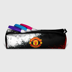 Пенал для ручек Манчестер Юнайтед краски всплеск, цвет: 3D-принт — фото 2