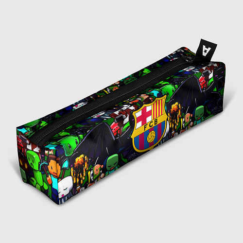 Пенал Minecraft x barcelona fc / 3D-принт – фото 1