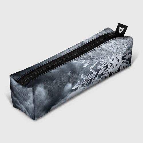 Пенал Снежинка на черно белое / 3D-принт – фото 1