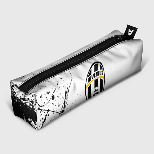 Пенал Ювентус черные краски всплеск / 3D-принт – фото 1