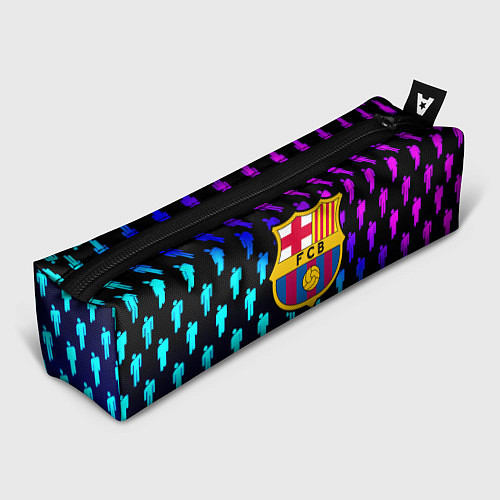 Пенал Barcelona люди градиент неон / 3D-принт – фото 1