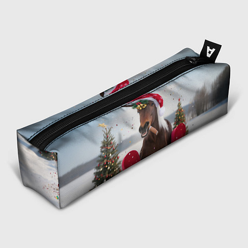 Пенал Новогодний конь / 3D-принт – фото 1