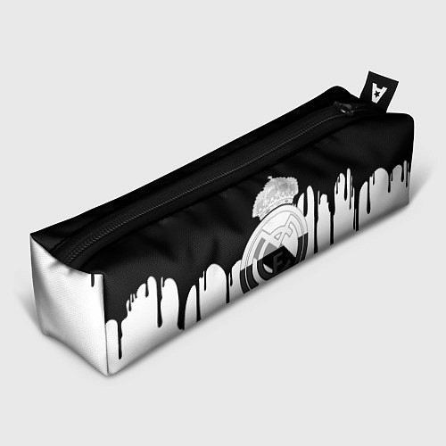 Пенал Реал Мадрид жидкие краски текстура / 3D-принт – фото 1