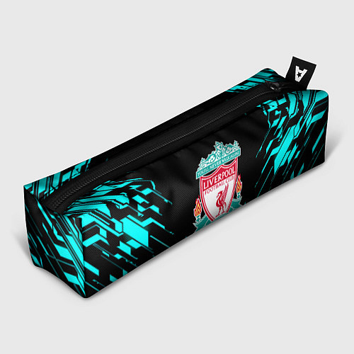 Пенал Ливерпуль неон геометрия / 3D-принт – фото 1