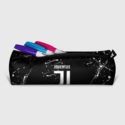 Пенал для ручек Ювентус всплеск краски тектсура, цвет: 3D-принт — фото 2