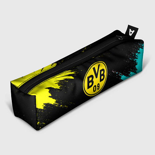 Пенал Borussia краски штрихи / 3D-принт – фото 1