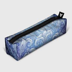Пенал Ледяной цветочный орнамент