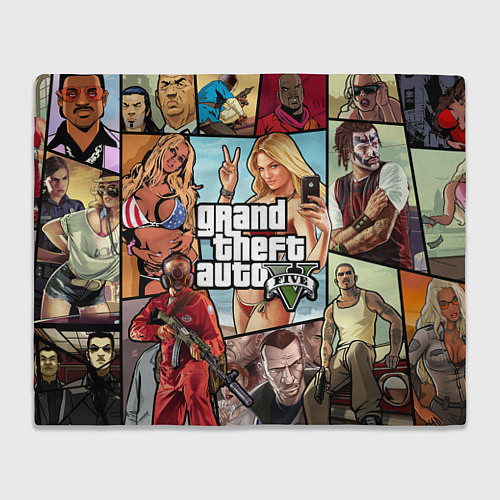 Плед GTA V / 3D-Велсофт – фото 1