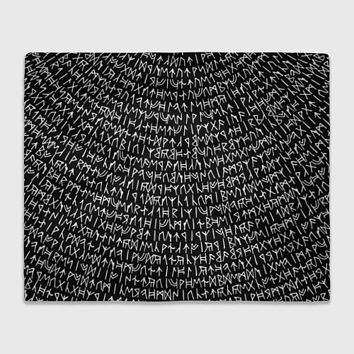 Плед Руны / 3D-Велсофт – фото 1