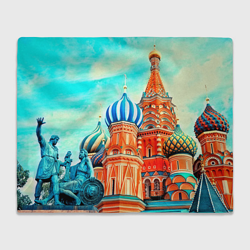 Плед Blue Kremlin / 3D-Велсофт – фото 1