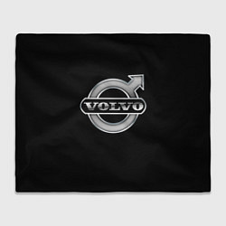 Плед флисовый Volvo Concern - logo, цвет: 3D-велсофт