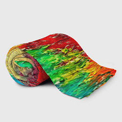 Плед флисовый Mixcolor, цвет: 3D-велсофт — фото 2