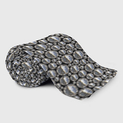 Плед флисовый Серебряные шары, цвет: 3D-велсофт — фото 2