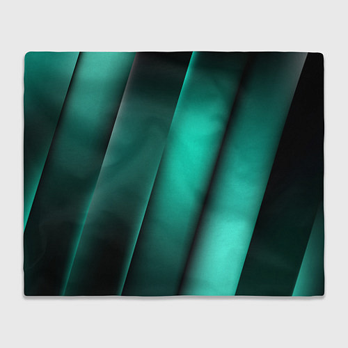 Плед Emerald lines / 3D-Велсофт – фото 1