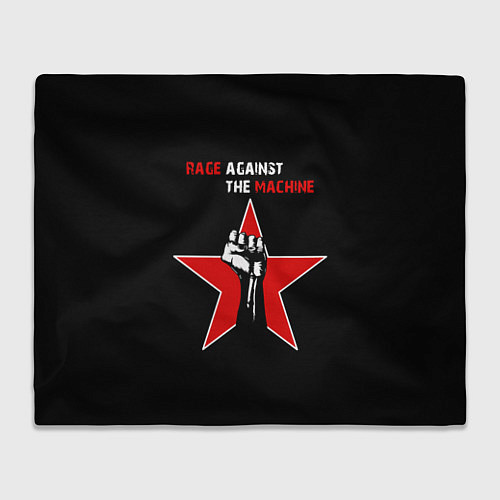 Плед Rage Against the Machine - star / 3D-Велсофт – фото 1