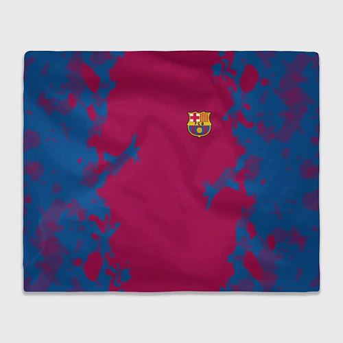 Плед FC Barcelona: Purple Original / 3D-Велсофт – фото 1
