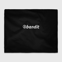 Плед флисовый Bitcoin Bandit, цвет: 3D-велсофт