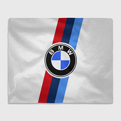 Плед BMW M: White Sport