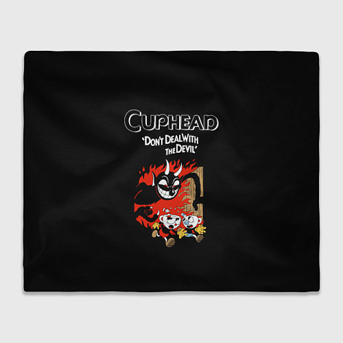 Плед Cuphead: Hell Devil / 3D-Велсофт – фото 1