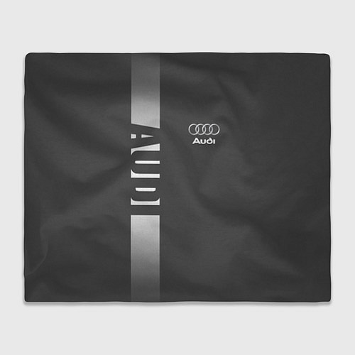 Плед Audi: Grey Sport / 3D-Велсофт – фото 1