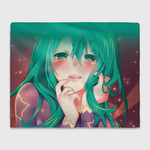 Плед Miku Ahegao / 3D-Велсофт – фото 1